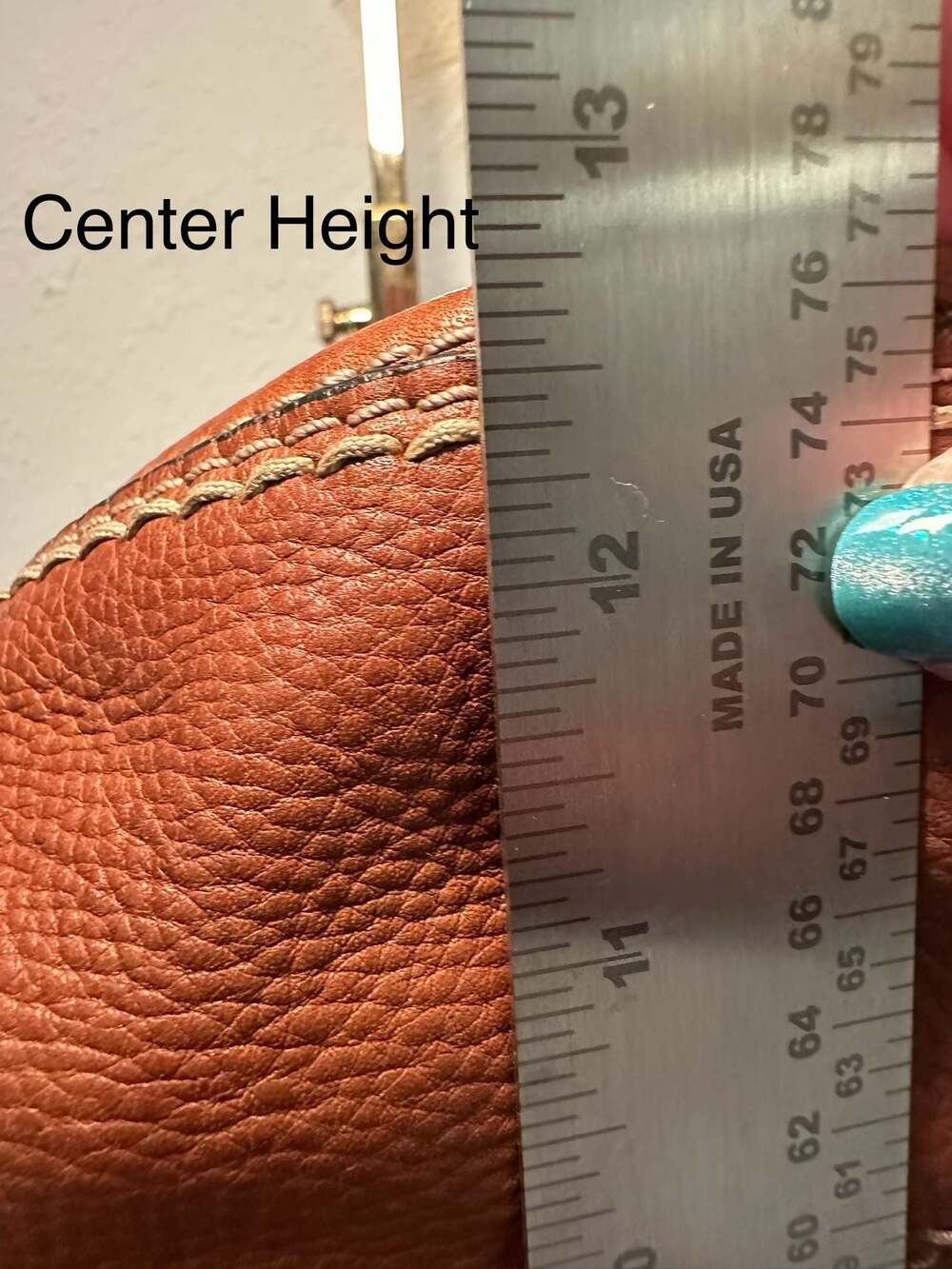 Fossil Brown Leather Hobo Shoulder Bag with Embossed Floral and Textured Details - Picture 6 of 13